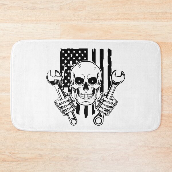 Item preview, Skull Holding Wrenches designed and sold by MonoByOrion.
