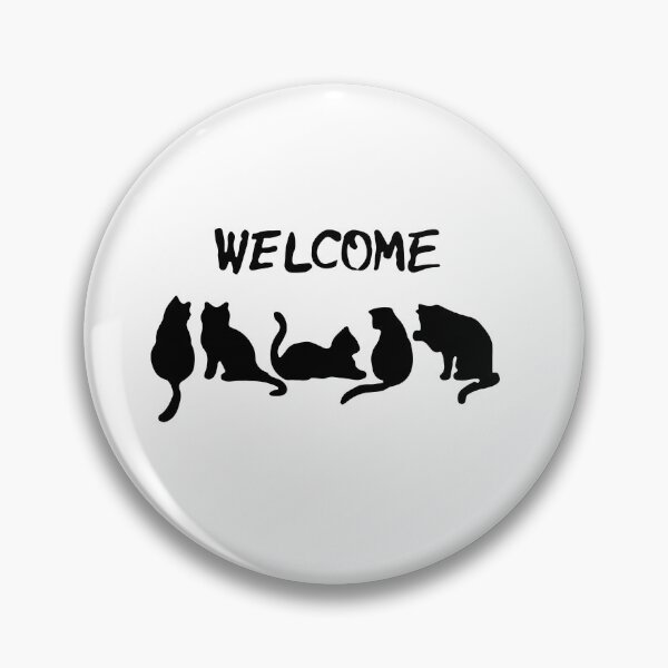 Item preview, Welcome Cats designed and sold by shotofash.