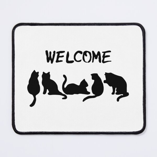 Item preview, Welcome Cats designed and sold by shotofash.