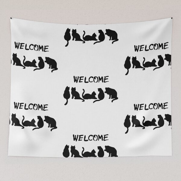 Item preview, Welcome Cats designed and sold by shotofash.
