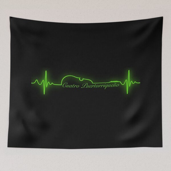 Item preview, Puerto Rican Cuatro Puertorriqueño Heartbeat  designed and sold by SoLunAgua ..