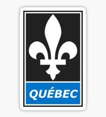 Québec - Fleur de lis Sticker
