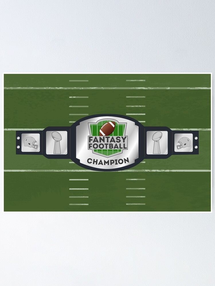 Mini Fantasy Football Championship Belt