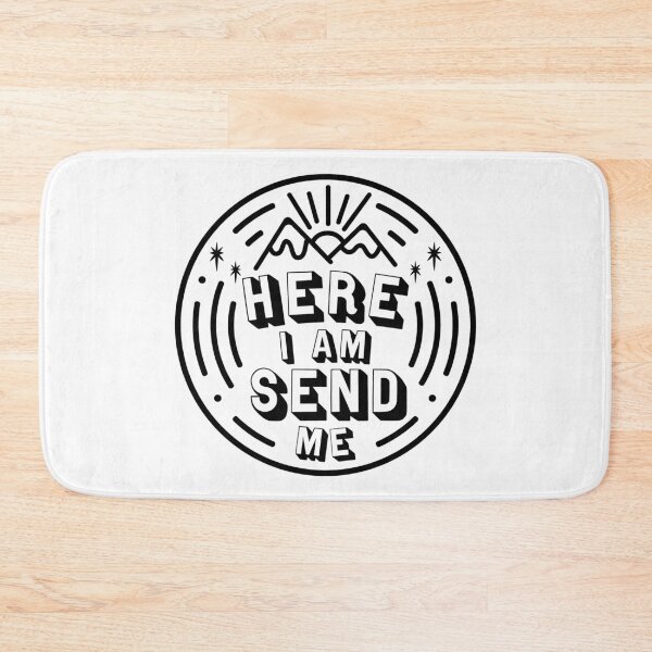 Item preview, Here I am, Send Me designed and sold by themoodydecor.