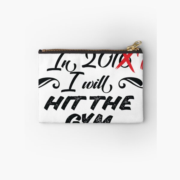 Item preview, In 2017 I will hit the gym hard designed and sold by mishodja.