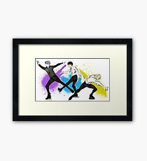 Born to Make History Version 2 Framed Print
