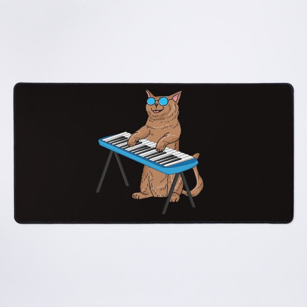 Item preview, Cat Playing Piano designed and sold by Y-STUDIOS.