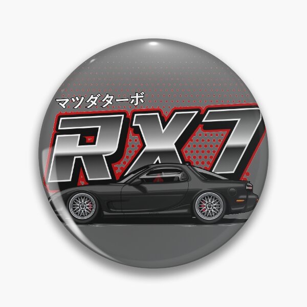 Item preview, RX7 FD Retro Style (Elegant Black) designed and sold by JioojiProject.