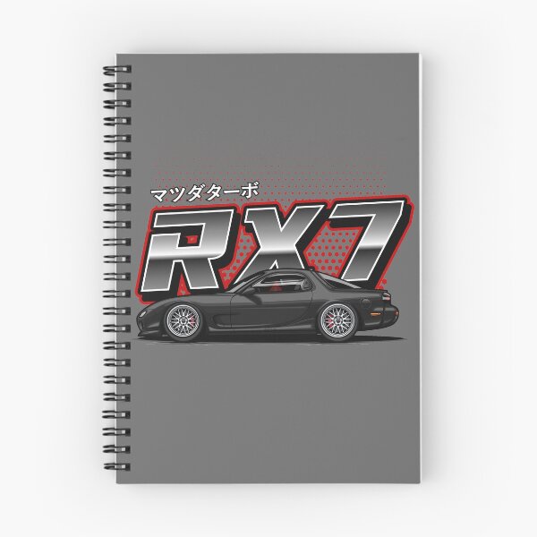 Item preview, RX7 FD Retro Style (Elegant Black) designed and sold by JioojiProject.