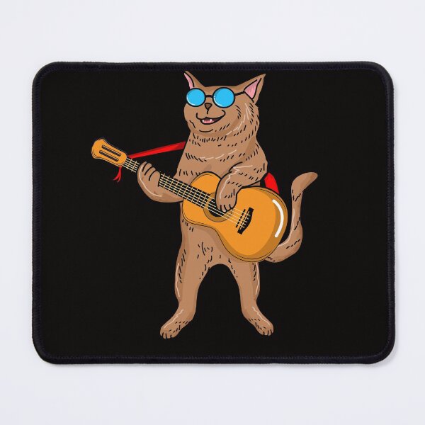 Item preview, Cat Playing Guitar designed and sold by Y-STUDIOS.