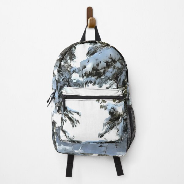 Item preview, Pine Tree Coated In Snow Winter Landscape designed and sold by taiche.