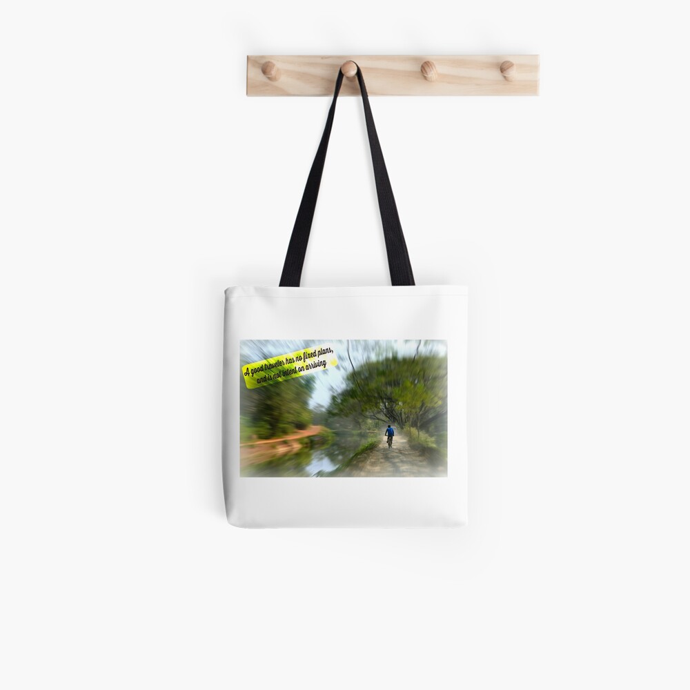 No Fixed Plans Travel Quote Collection Tote Bag