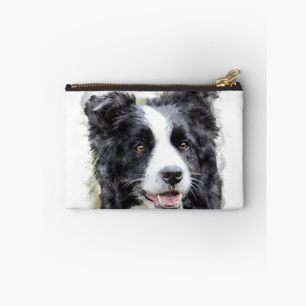 Item preview, Border Collie Watercolour Artwork designed and sold by Typeglyphs.