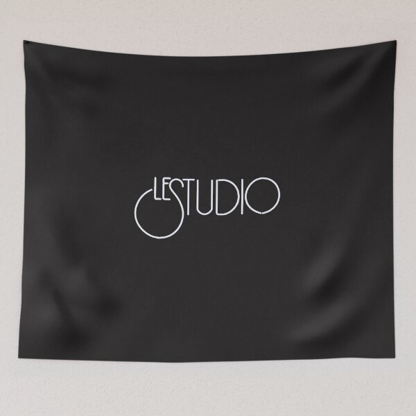 Item preview, Le Studio logo blue & white designed and sold by Le Studio.