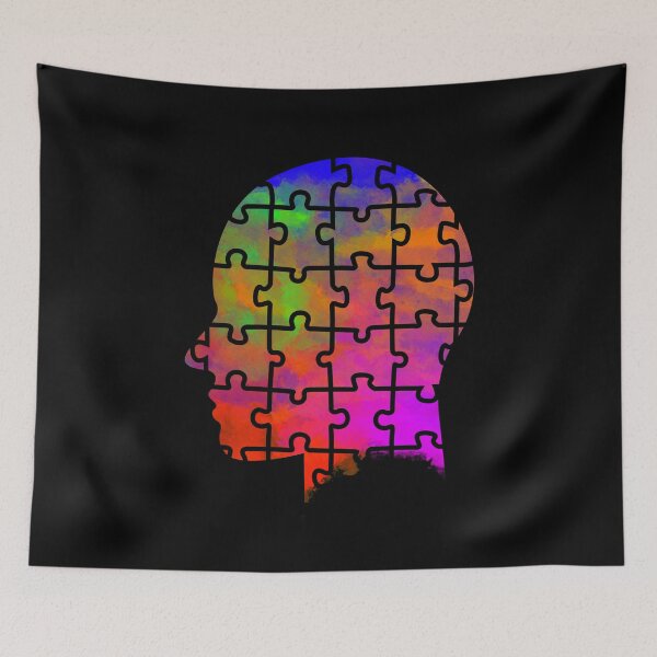 Item preview, Autism painting designed and sold by Blondiabshop.