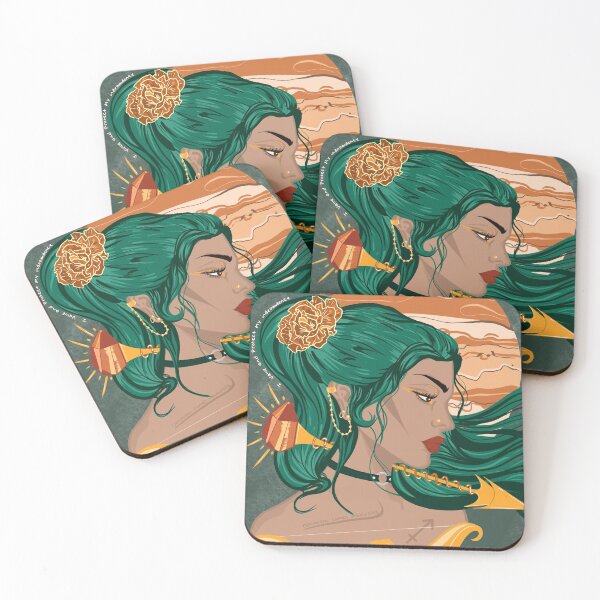 Item preview, sagittarius goddess designed and sold by curiosacreativa.