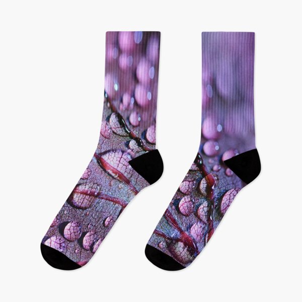 Item preview, Lilac leaf image with beautiful drops designed and sold by paulossilva.