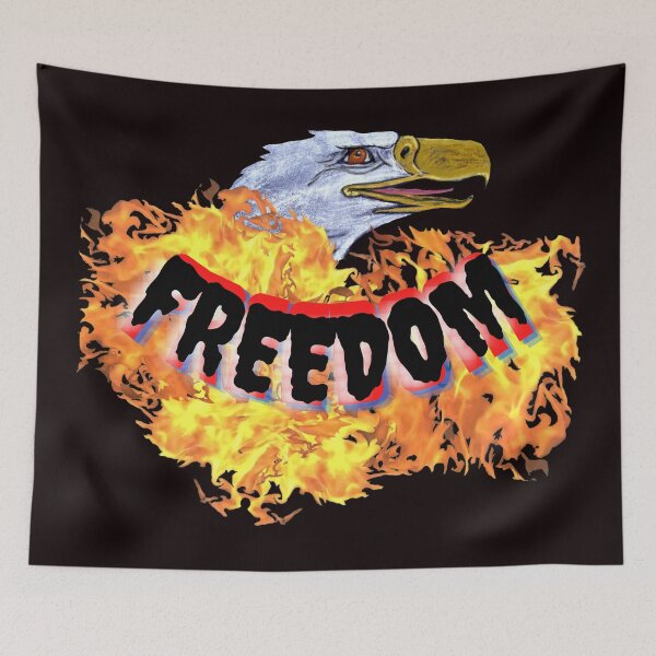 Item preview, Freedom Eagle flames designed and sold by schmerkers.