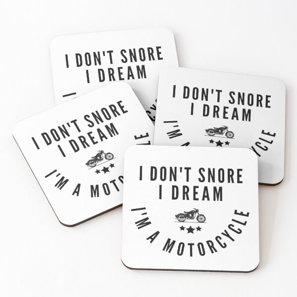 Item preview, I Don't Snore I Dream I'm a Motorcycle - Funny Biker designed and sold by ferdaousseshop.