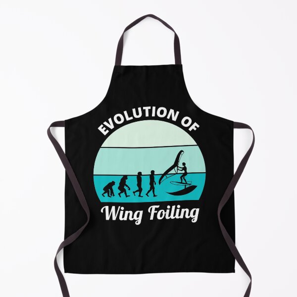 Item preview, Wing Foiling Surfing Evolution Funny designed and sold by CuteDesigns1.