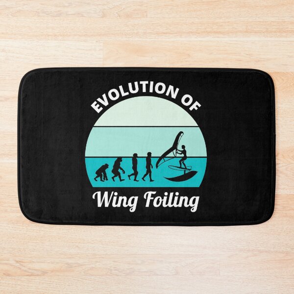 Item preview, Wing Foiling Surfing Evolution Funny designed and sold by CuteDesigns1.