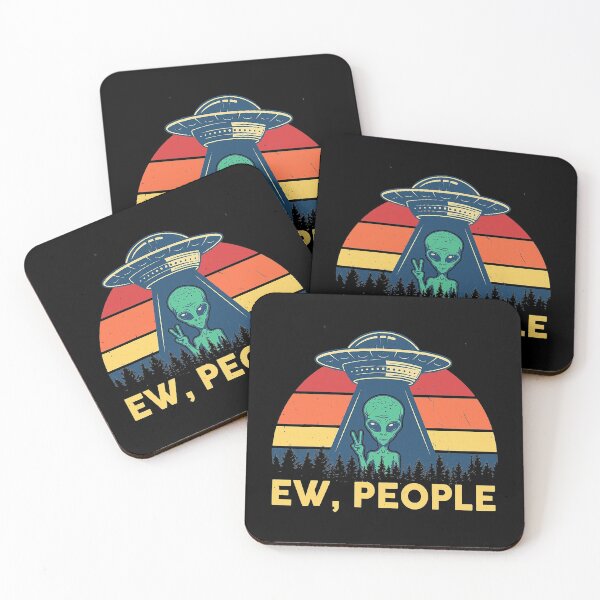 Item preview, Ew People Funny UFO Alien Costume designed and sold by ShannonMullins.