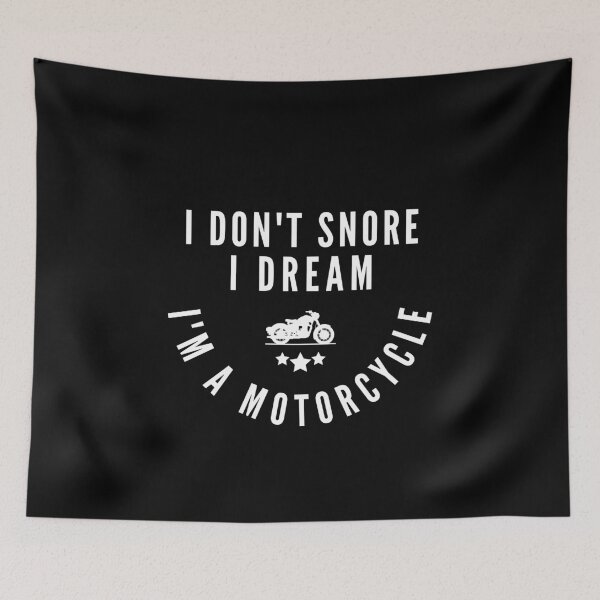 Item preview, I Don't Snore I Dream I'm a Motorcycle - Funny Biker designed and sold by ferdaousseshop.