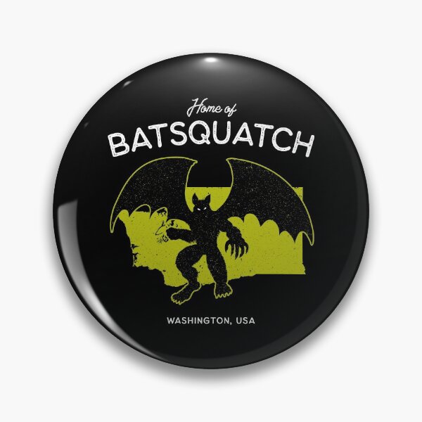 Item preview, Home of Batsquatch – Washington, USA Cryptid designed and sold by strangeology.