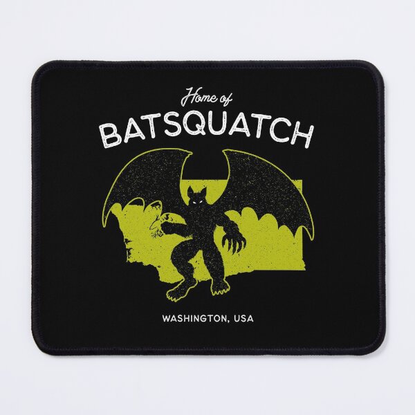 Item preview, Home of Batsquatch – Washington, USA Cryptid designed and sold by strangeology.