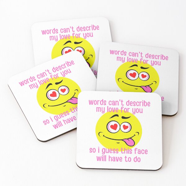 Item preview, Valentines Day Funny Face Quote I Love You designed and sold by CBCreations73.