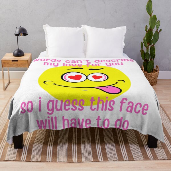 Item preview, Valentines Day Funny Face Quote I Love You designed and sold by CBCreations73.