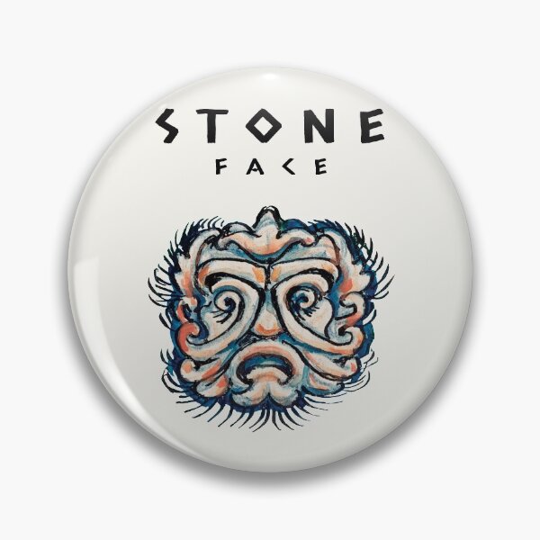 Item preview, Stone Head Retro Sculpture Face designed and sold by KewaleeTee.