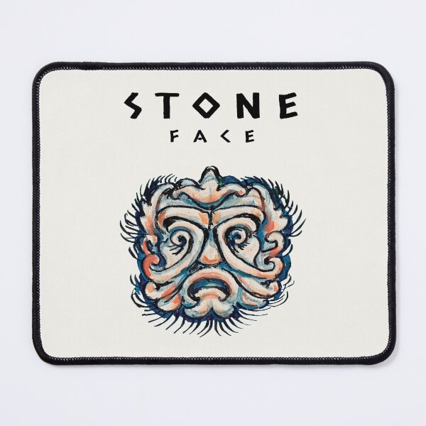Item preview, Stone Head Retro Sculpture Face designed and sold by KewaleeTee.