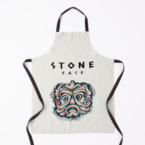 Item preview, Stone Head Retro Sculpture Face designed and sold by KewaleeTee.