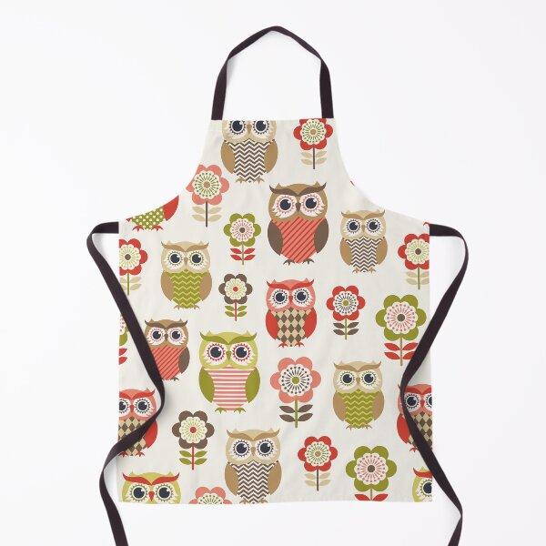 Item preview, Cute owls and flowers garden designed and sold by MobertsonArt.