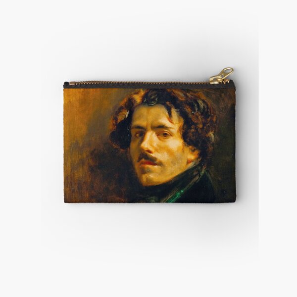 Item preview, HD Eugène Delacroix - Autoportrait au gilet vert 1837 Self Portrait designed and sold by Go Logo Designs.