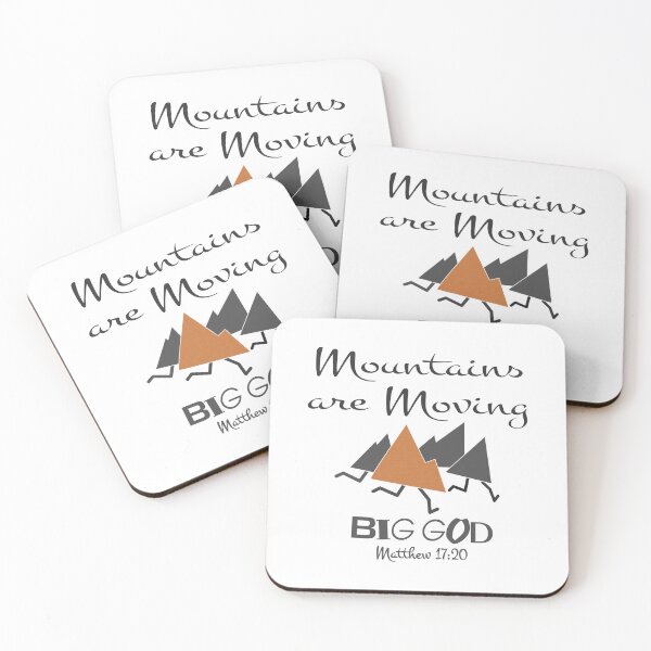 Item preview, Christian Design - Fun Design with Mountains Moving - Matthew 17 designed and sold by simplydesignart.