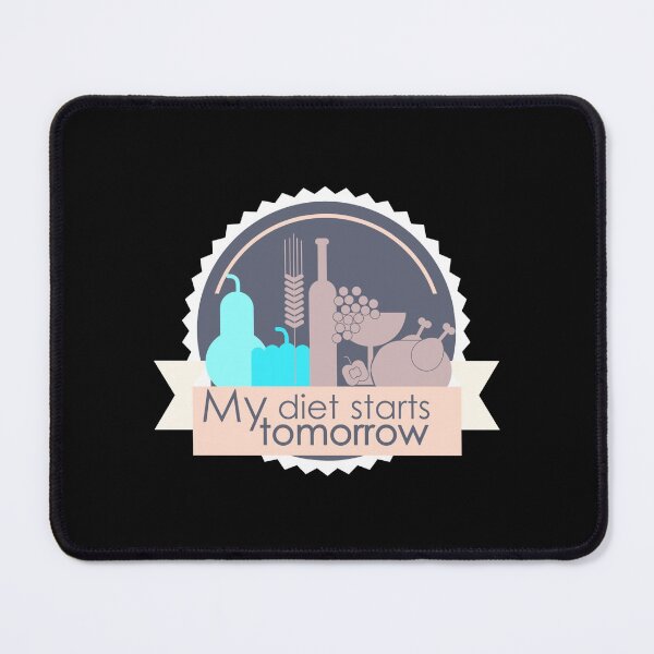 Item preview, My diet starts tomorrow designed and sold by Binod Kashyap.