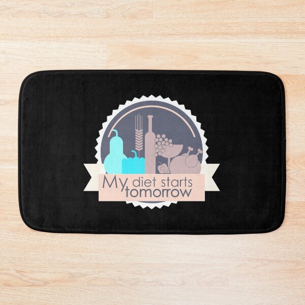 Item preview, My diet starts tomorrow designed and sold by Zaveroa.