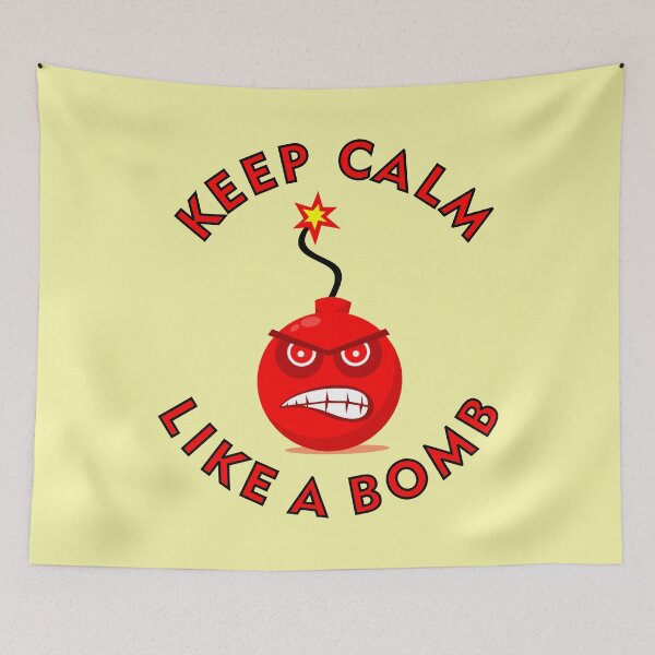 Item preview, Keep Calm Like a Bomb designed and sold by TheArtism.