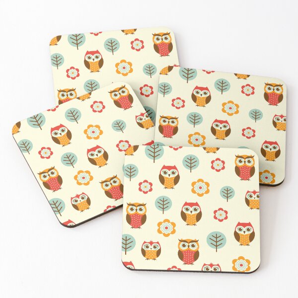 Item preview, Cute Owl And Jungle designed and sold by MobertsonArt.