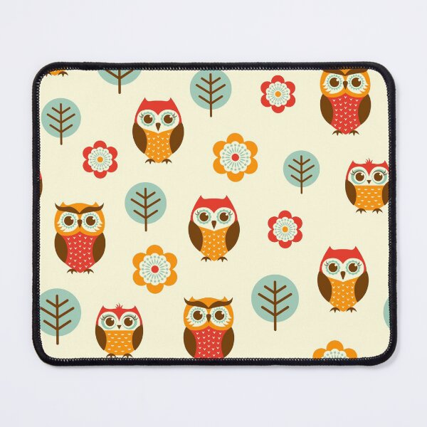 Item preview, Cute Owl And Jungle designed and sold by MobertsonArt.