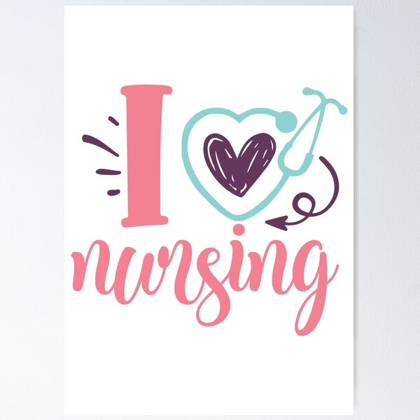 Item preview, i love nursing designed and sold by Best-Designers.