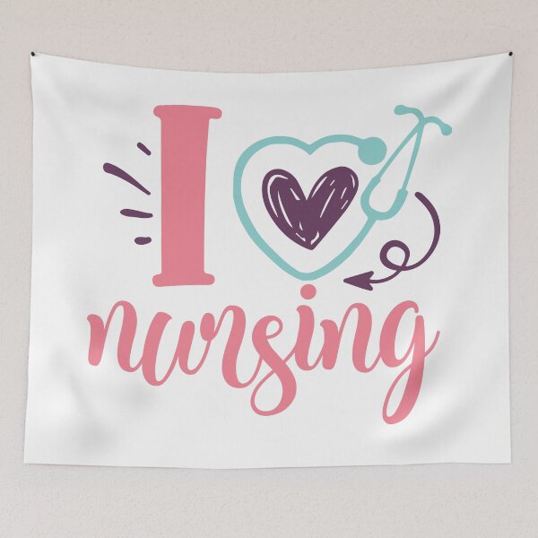 Item preview, i love nursing designed and sold by Best-Designers.