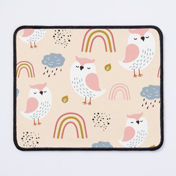 Item preview, Cute owl and rainbow designed and sold by MobertsonArt.