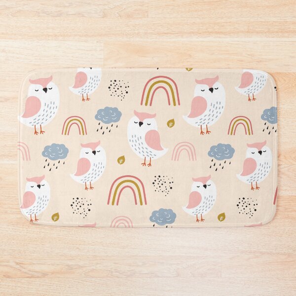 Item preview, Cute owl and rainbow designed and sold by MobertsonArt.