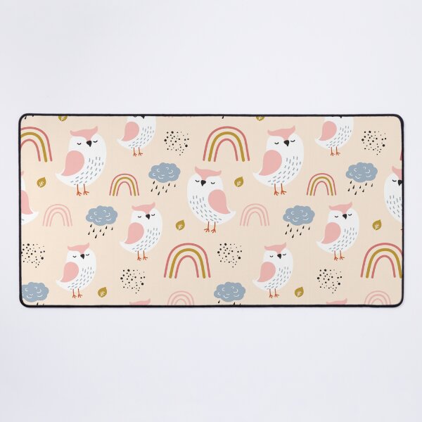 Item preview, Cute owl and rainbow designed and sold by MobertsonArt.