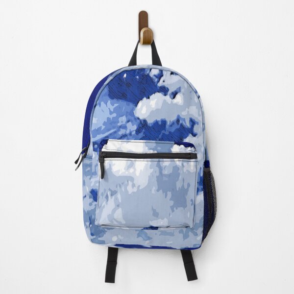 Item preview, White clouds in the blue sky color art designed and sold by artdragongift 15.