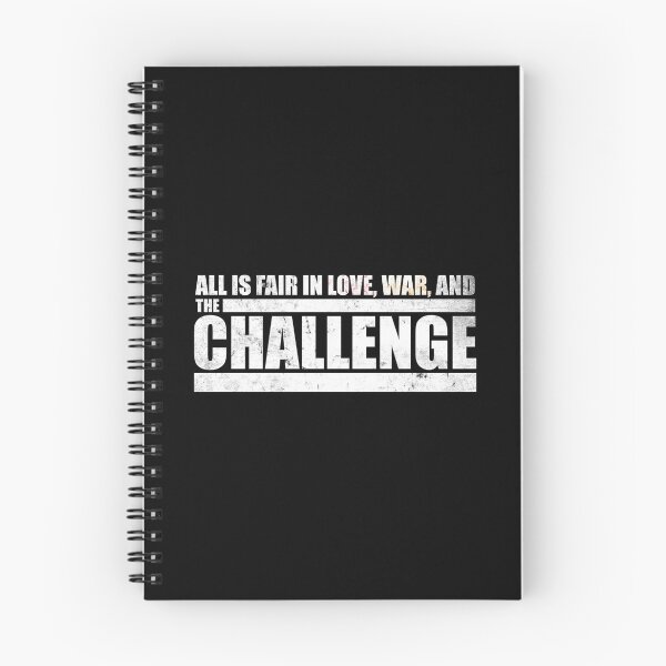 Item preview, MTV The Challenge - All is Fair in Love, War, and The Challenge designed and sold by ChallengeGear.
