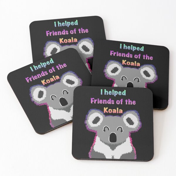 Item preview, I Helped Friends of the Koala designed and sold by Queen-V-art.